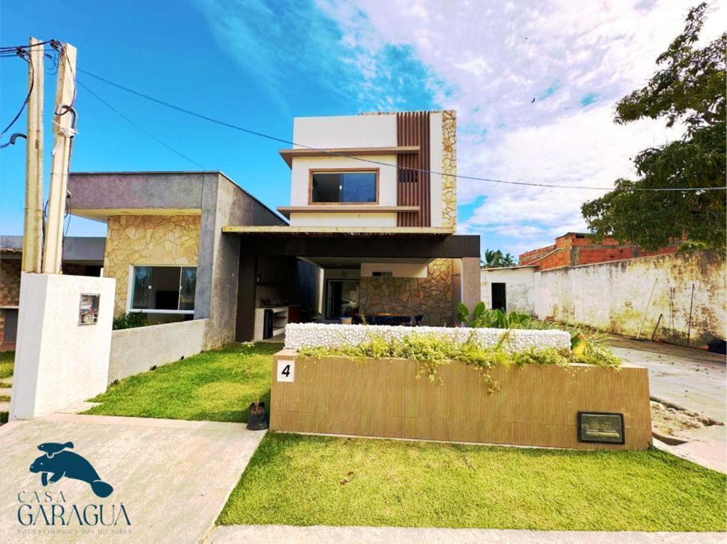 Casa A 1200M Da Praia Do Patacho - Casa Garagua Pôrto de Pedras Екстериор снимка